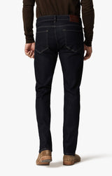 Midnight blue jeans back