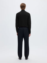 100% MERINO WOOL HALF-ZIP JUMPER