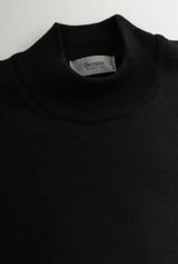 Black sweater zoomed in