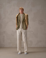 Double-Breasted Jacket in Oxford