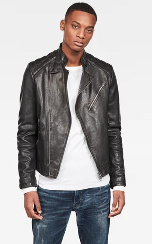 Jack & Jones Richard leather jacket Jack & Jones Richard leather jacket