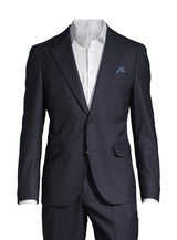 Navy horst essential wool nested suit