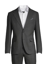 Charcoal horst essential wool nested suit