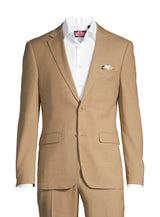 Timeless and confident solid color suit