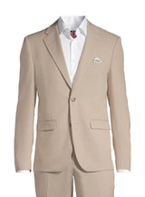 Essential Slim Fit Suit – Sand