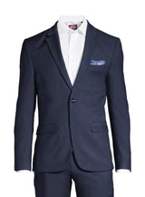 Timeless and confident solid color suit