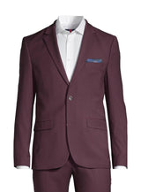 Timeless and confident solid color suit