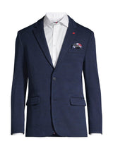 Knit Blazer – Navy