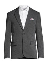 Knit Blazer – Charcoal
