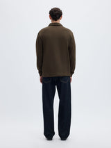 COTTON HALF-ZIP PULLOVER