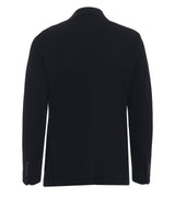 wool blazer Black