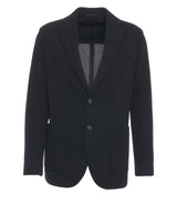 Blazer with patch pockets
