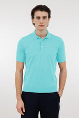 Cyan  Polo Shirt