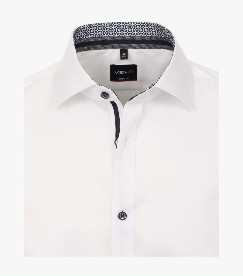 Easy care body fit dress shirt