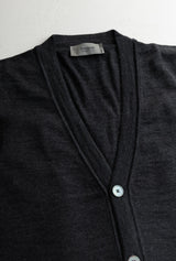 Charcoal sweater vest zoomed