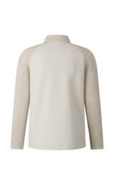 White Wool Jacket Back