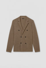 Brown jacket flatlay
