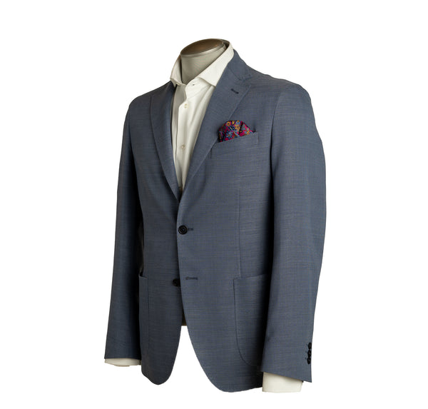 Jersey wool blazer