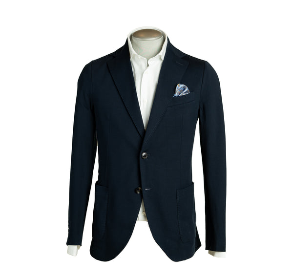 Pique Cotton stretch blazer