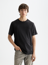 Black Regular Fit shirt model