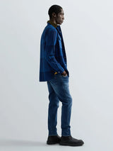 Medium Blue ANBASS Slim Fit Jeans