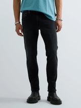 Dark Grey ANBASS Slim Fit Jeans