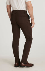 Brown pants back