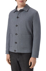wool blazer Grey