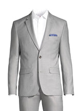 Timeless and confident solid color suit