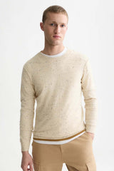 Eggnog speckled Pullover