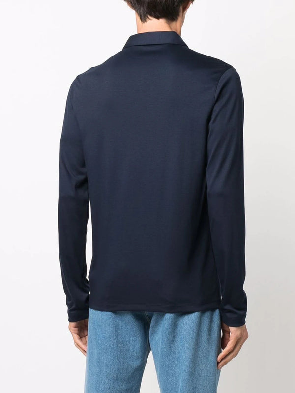 Michael Kors Long sleeve cotton polo